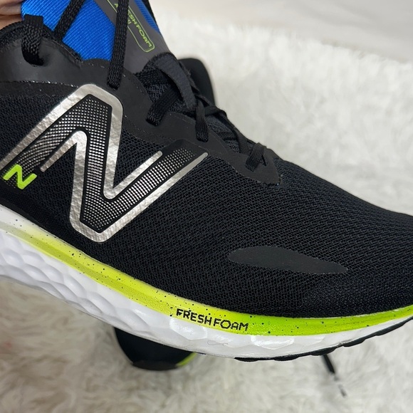 New Balance Mens Black/Pixel Green Arishi v4 Running Shoes Sz 14 New Condition main image 5
